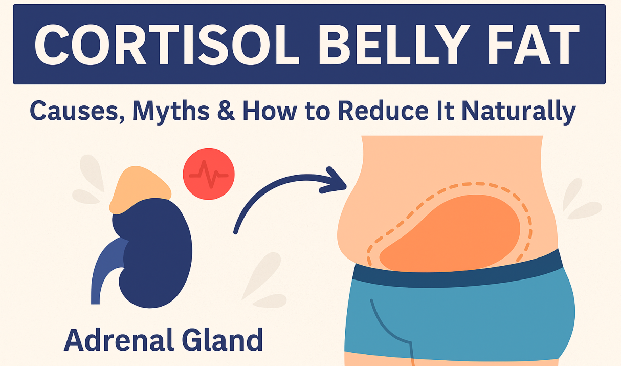 The Truth About Cortisol Belly Fat: What Doctors Won’t Tell You
