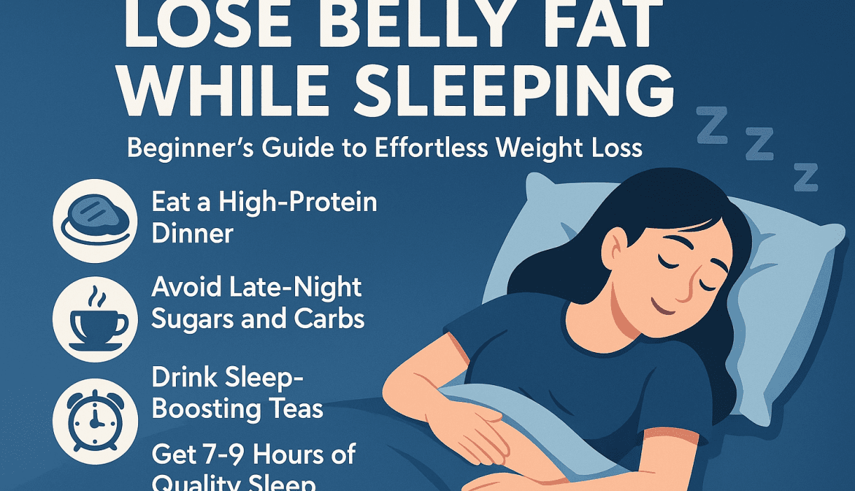Lose Belly Fat While Sleeping: Beginner’s Guide to Effortless Weight Loss Lose Belly Fat While Sleeping