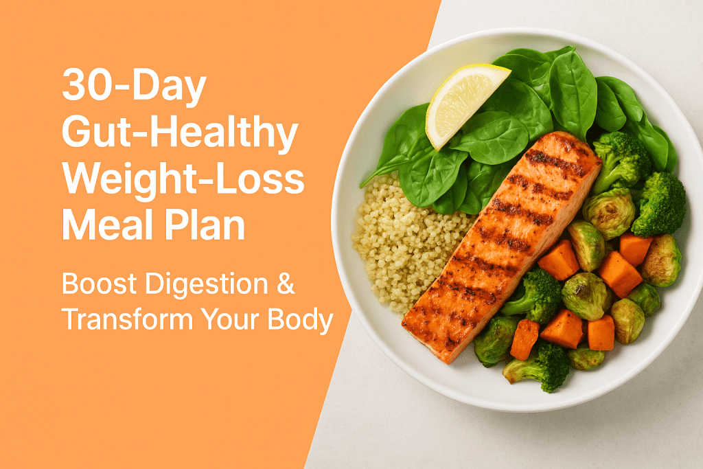 gut healthy weight loss meal plan