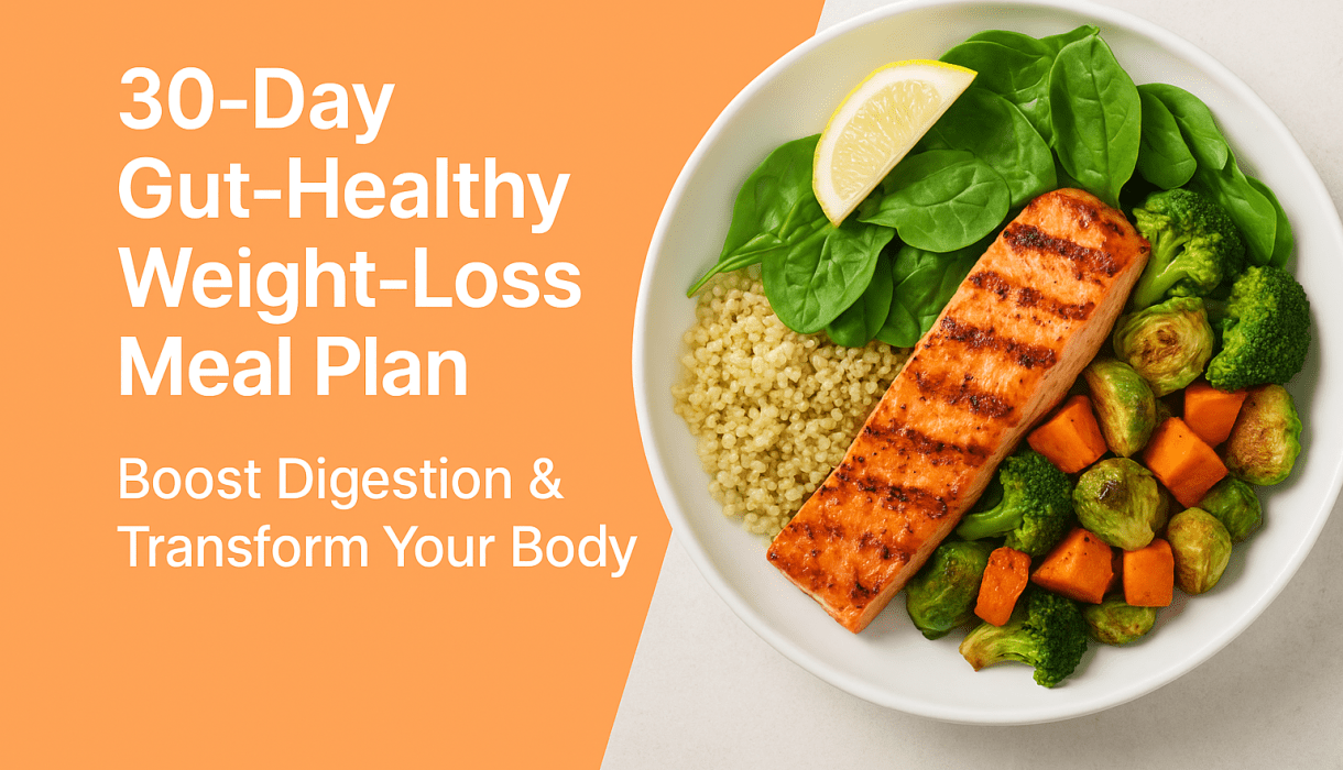gut healthy weight loss meal plan